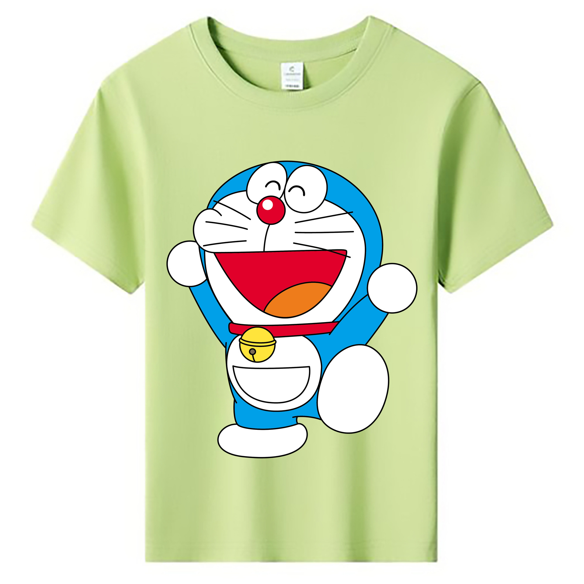 （画像用） ドラえもん Doraemon 綿100％キッズTシャツ（フロントプリント）